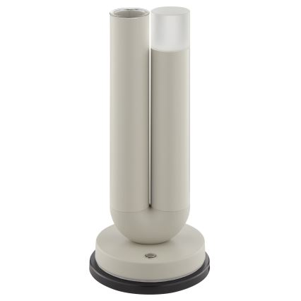 Brilliant - prigušiva LED punjiva dodirna spoljašnja stona lampa SAYU LED/2,5W/5V 2700K 2600 mAh IP44 siva