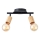 Brilliant - Reflektorska lampa TIFFANY 2xE27/28W/230V bambus
