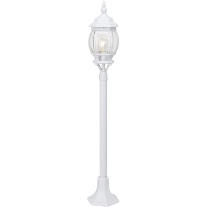 Brilliant - Spoljašnja lampa ISTRIA 1xE27/60W/230V 112 cm IP23 bela