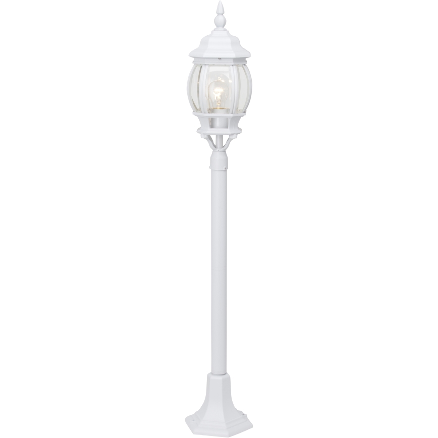 Brilliant - Spoljašnja lampa ISTRIA 1xE27/60W/230V 112 cm IP23 bela