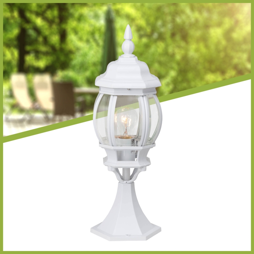 Brilliant - Spoljašnja lampa ISTRIA 1xE27/60W/230V 50 cm IP23 bela
