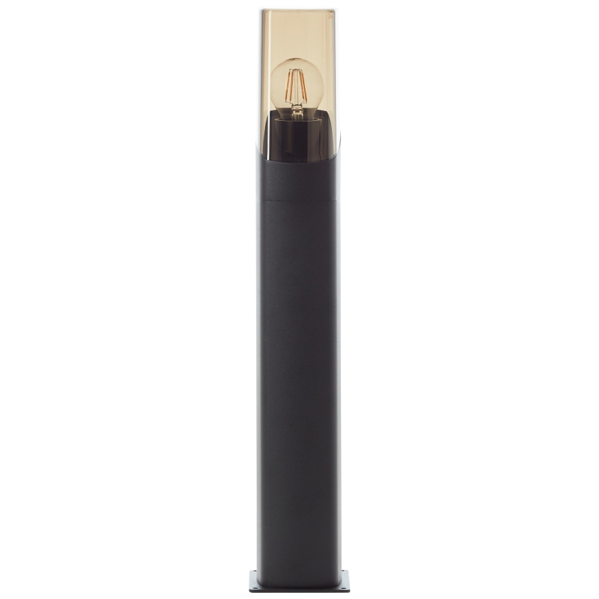 Brilliant - Spoljašnja lampa MINOU 1xE27/10W/230V 60 cm IP44 crno/dimno