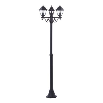 Brilliant - Spoljašnja lampa NISSIE 3xE27/60W/230V 187,5 cm IP44 crna