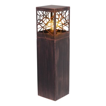 Brilliant - Spoljašnja lampa WHITNEY 1xE27/52W/230V IP44 patina/bakrena