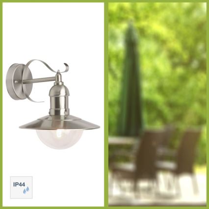 Brilliant - Spoljašnja zidna lampa ARTO 1xE27/60W/230V IP44 sjajni krom