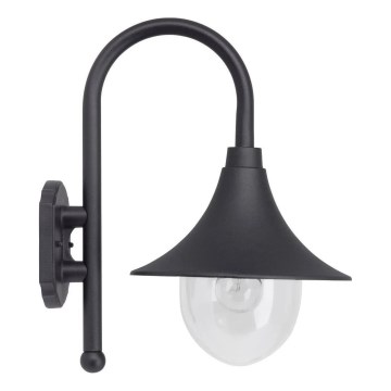 Brilliant - Spoljašnja zidna lampa BERNA 1xE27/60W/230V IP44 crno