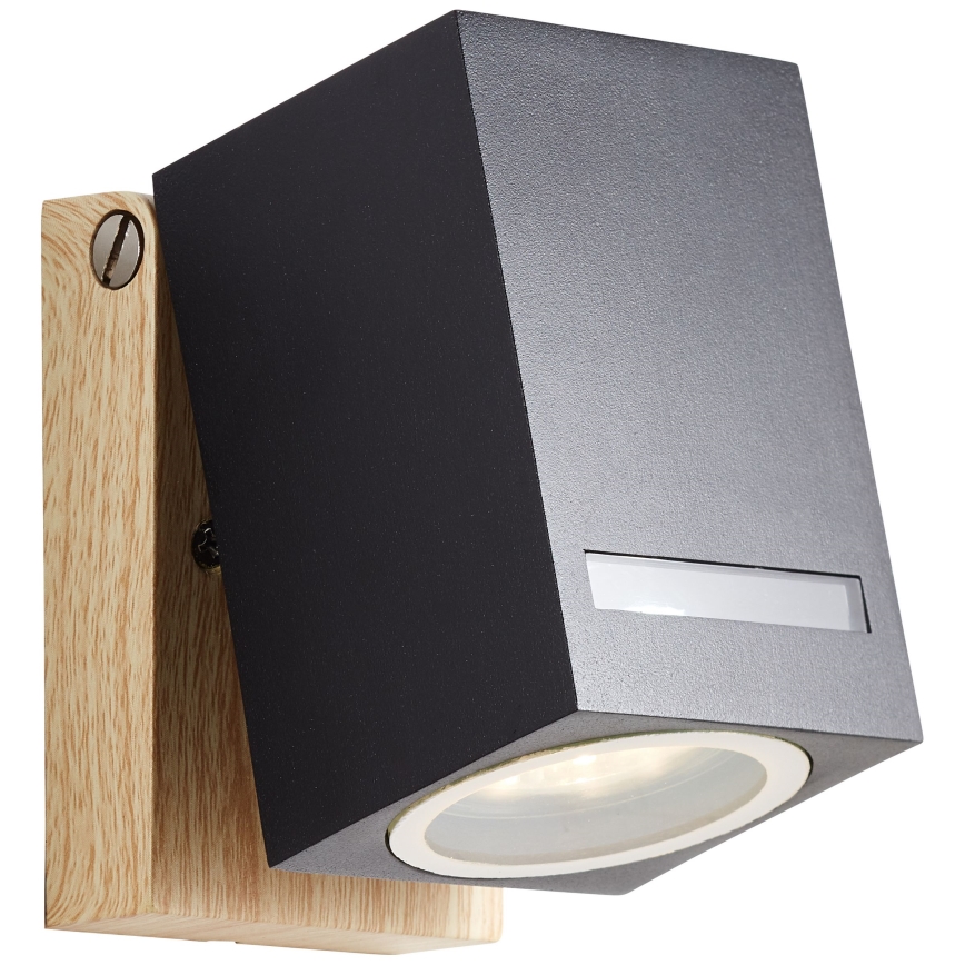 Brilliant - Spoljašnja zidna lampa GALENI 1xGU10/20W/230V IP44