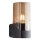Brilliant - Spoljašnja zidna lampa MINOU 1xE27/10W/230V IP44 crno/dimno