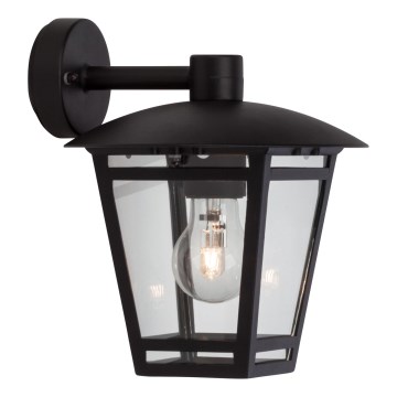 Brilliant - Spoljašnja zidna lampa RILEY 1xE27/40W/230V IP44 crna