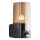 Brilliant - Spoljašnja zidna lampa sa senzorom MINOU 1xE27/10W/230V IP44 crno/dimno
