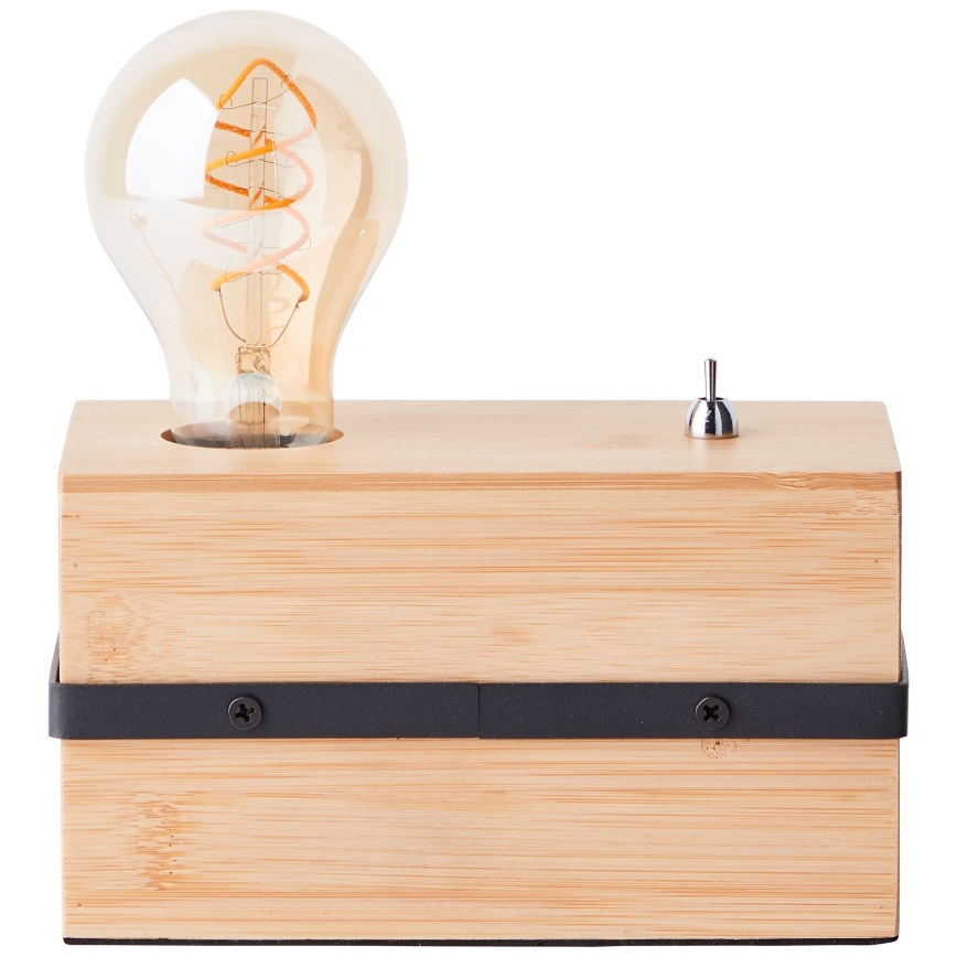 Brilliant - Stona lampa BENNY 1xE27/40W/230V bambus