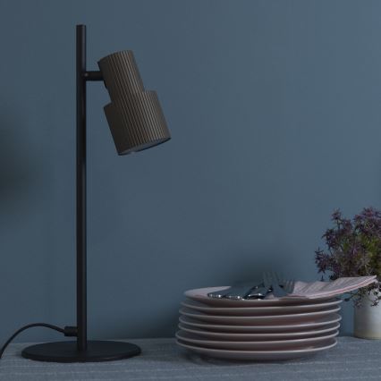 Brilliant - Stona lampa CADIZ 1xGU10/10W/230V bronzana