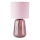 Brilliant - Stona lampa HYDRA 1xE27/60W/230V roze