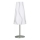 Brilliant - Stona lampa ISI 1xE14/40W/230V bela/sivo/sjajni krom