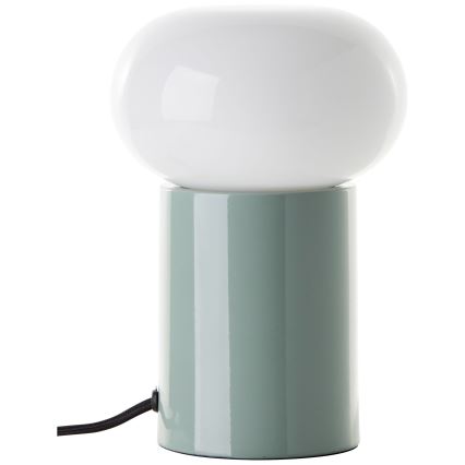 Brilliant - Stona lampa KNUT 1xE27/25W/230V zelena/bela