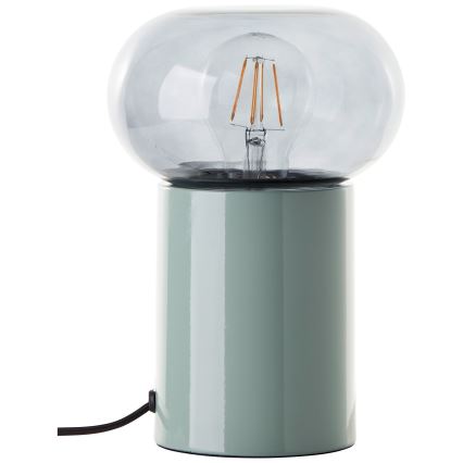Brilliant - Stona lampa KNUT 1xE27/25W/230V zelena/prozirna