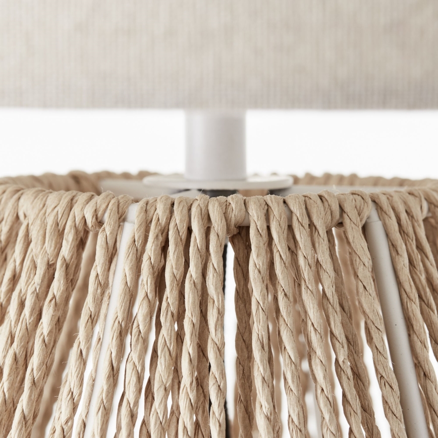 Brilliant - Stona lampa LARAINE 1xE27/42W/230V bež