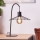 Brilliant - Stona lampa LEIKA 1xE27/52W/230V crno