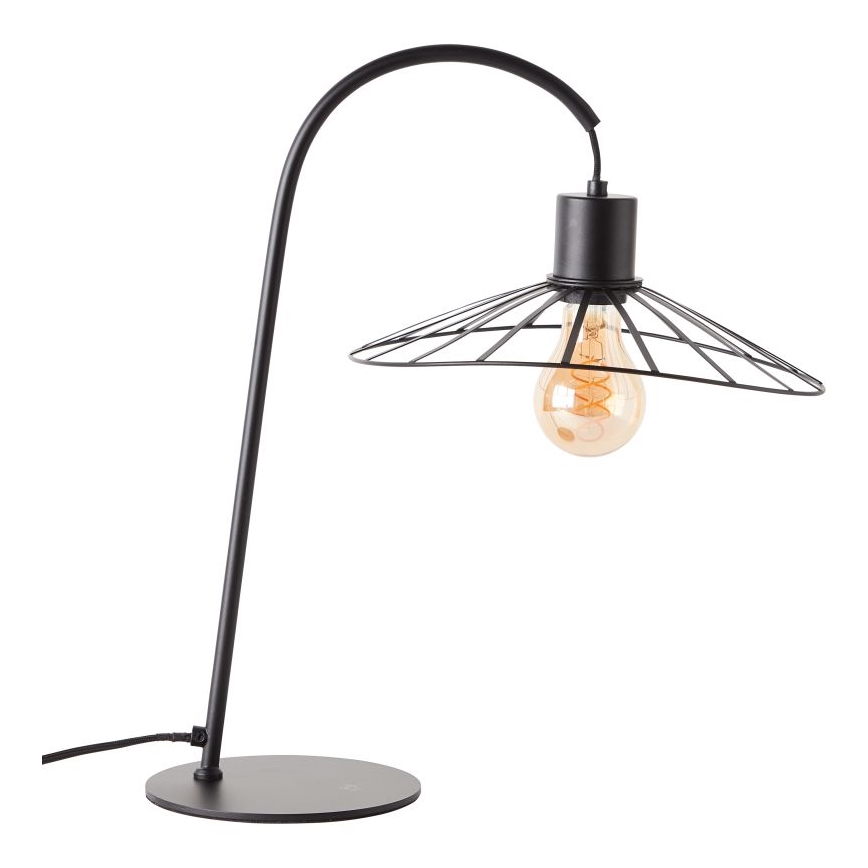 Brilliant - Stona lampa LEIKA 1xE27/52W/230V crno