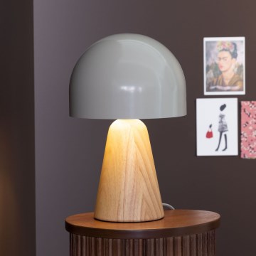 Brilliant - Stona lampa NALAM 1xE14/40W/230V bež - FSC sertifikovano