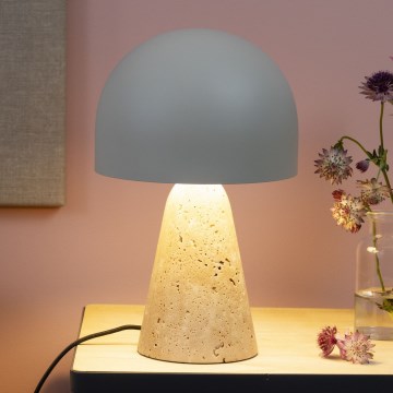 Brilliant - Stona lampa NALAM 1xE14/40W/230V bež