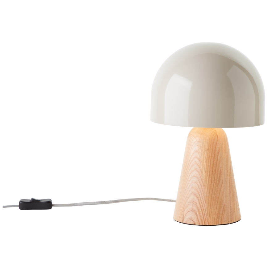 Brilliant - Stona lampa NALAM 1xE14/40W/230V bež - FSC sertifikovano