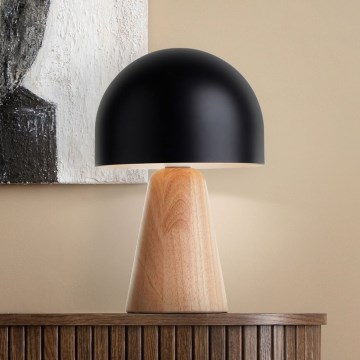 Brilliant - Stona lampa NALAM 1xE14/40W/230V crno - FSC sertifikovano