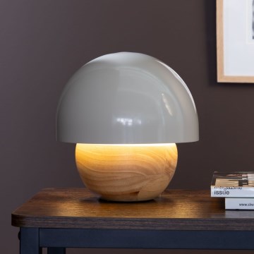 Brilliant - Stona lampa NALAM 1xE14/40W/230V sivo - FSC sertifikovano