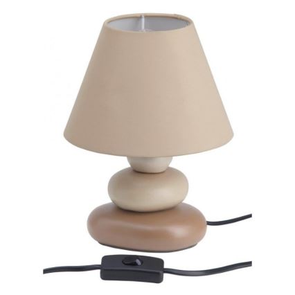Brilliant - Stona lampa PAOLO 1xE14/40W/230V keramika/bež
