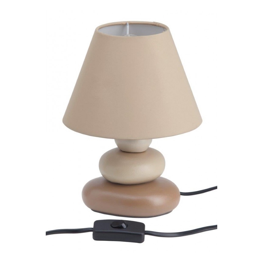 Brilliant - Stona lampa PAOLO 1xE14/40W/230V keramika/bež