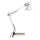 Brilliant - Stona lampa sa stezaljkom HOBBY 1xE27/40W/230V bela