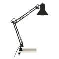 Brilliant - Stona lampa sa stezaljkom HOBBY 1xE27/40W/230V crna