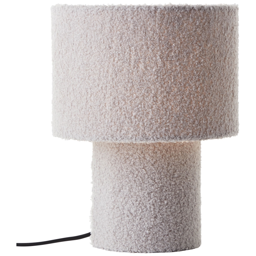 Brilliant - Stona lampa TEDDY 1xE27/20W/230V siva