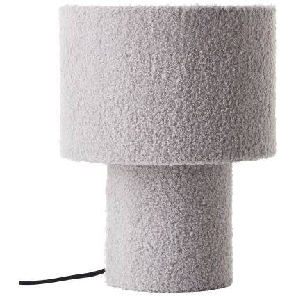 Brilliant - Stona lampa TEDDY 1xE27/20W/230V siva