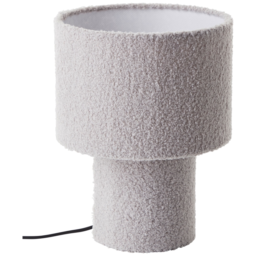 Brilliant - Stona lampa TEDDY 1xE27/20W/230V siva