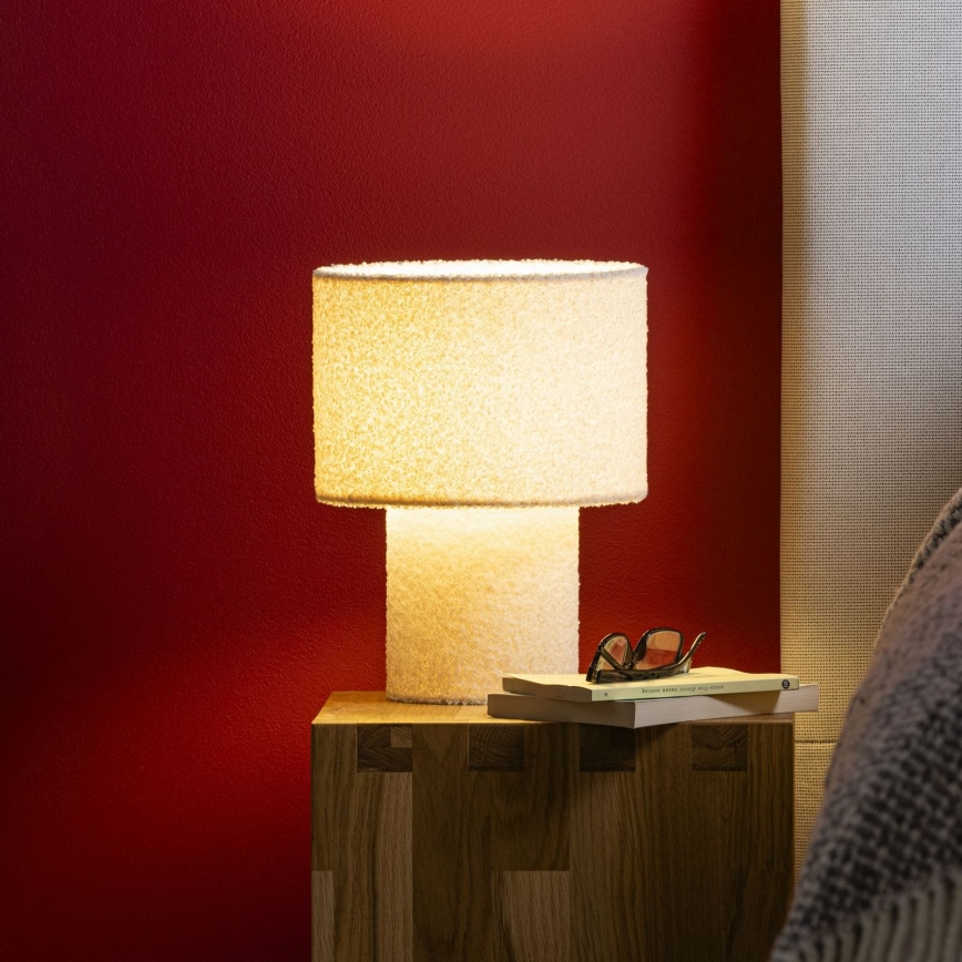 Brilliant - Stona lampa TEDDY 1xE27/25W/230V kremasta