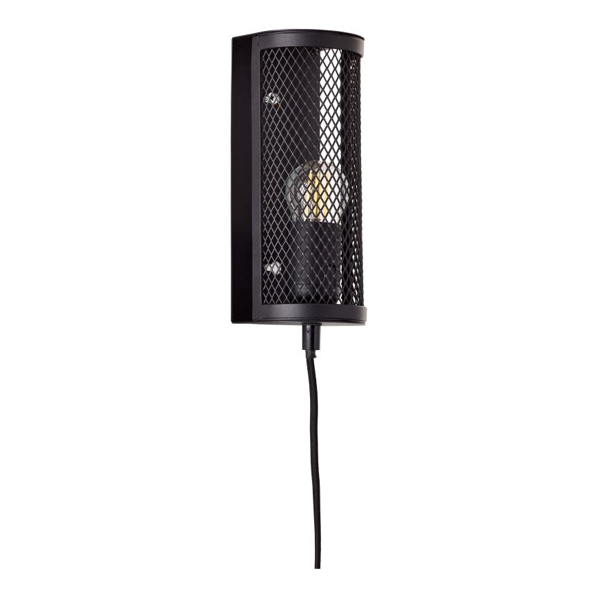 Brilliant - Zidna lampa MAZE 1xE27/40W/230V crno