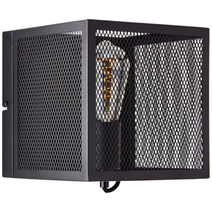Brilliant - Zidna lampa MAZE 1xE27/40W/230V crno