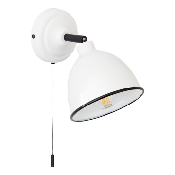 Brilliant - Zidna reflektorska lampa TELIO 1xE14/28W/230V bela