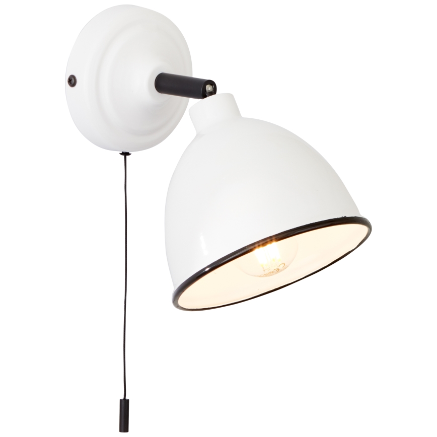 Brilliant - Zidna reflektorska lampa TELIO 1xE14/28W/230V bela