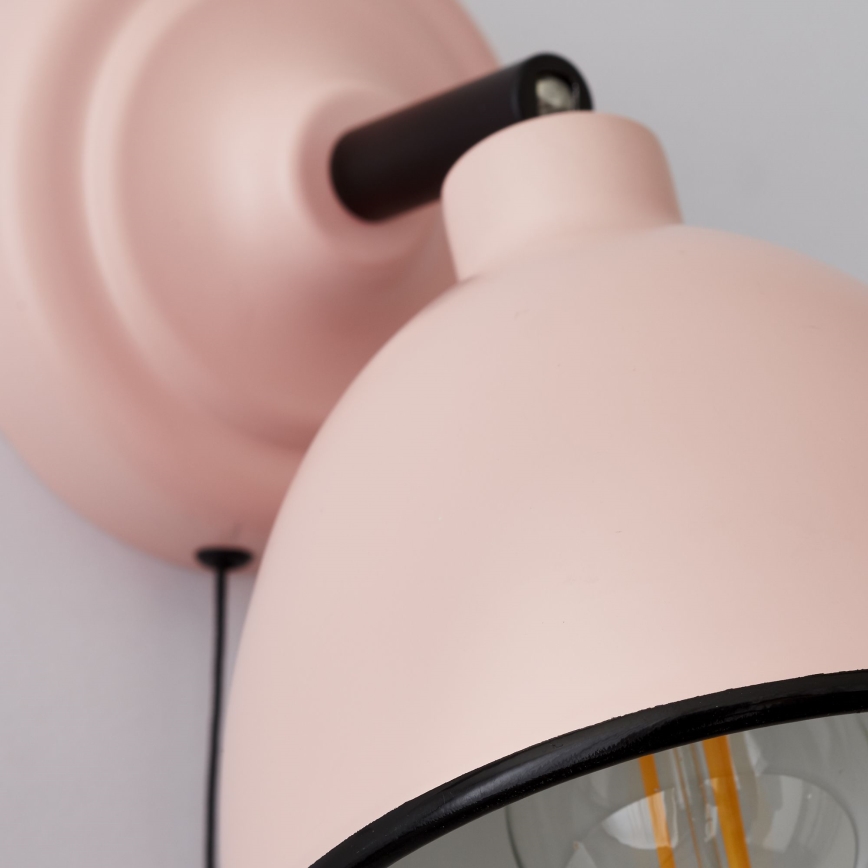 Brilliant - Zidna reflektorska lampa TELIO 1xE14/28W/230V roze