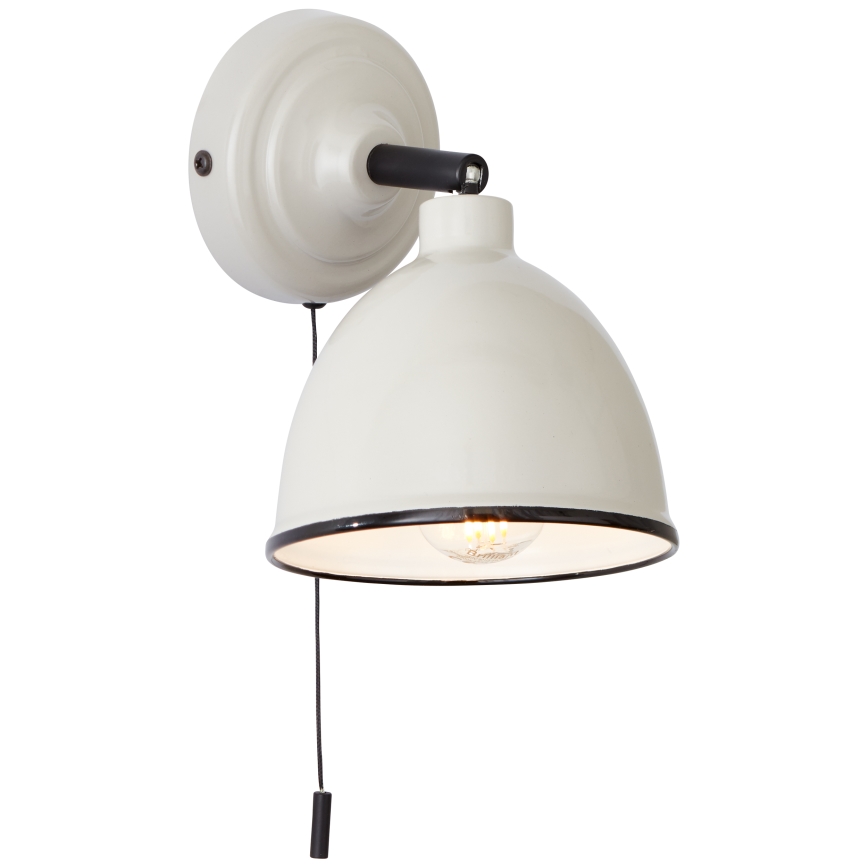 Brilliant - Zidna reflektorska lampa TELIO 1xE14/28W/230V sivo