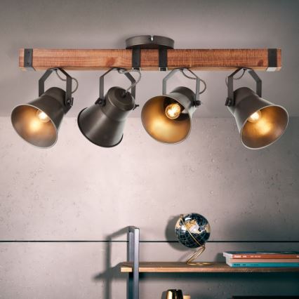 Brilliant - Reflektorska lampa DECCA 4xE27/10W/230V