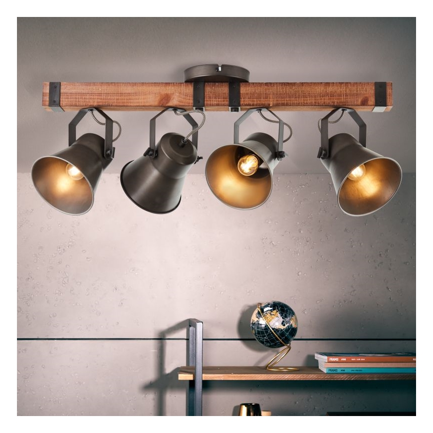 Brilliant - Reflektorska lampa DECCA 4xE27/10W/230V