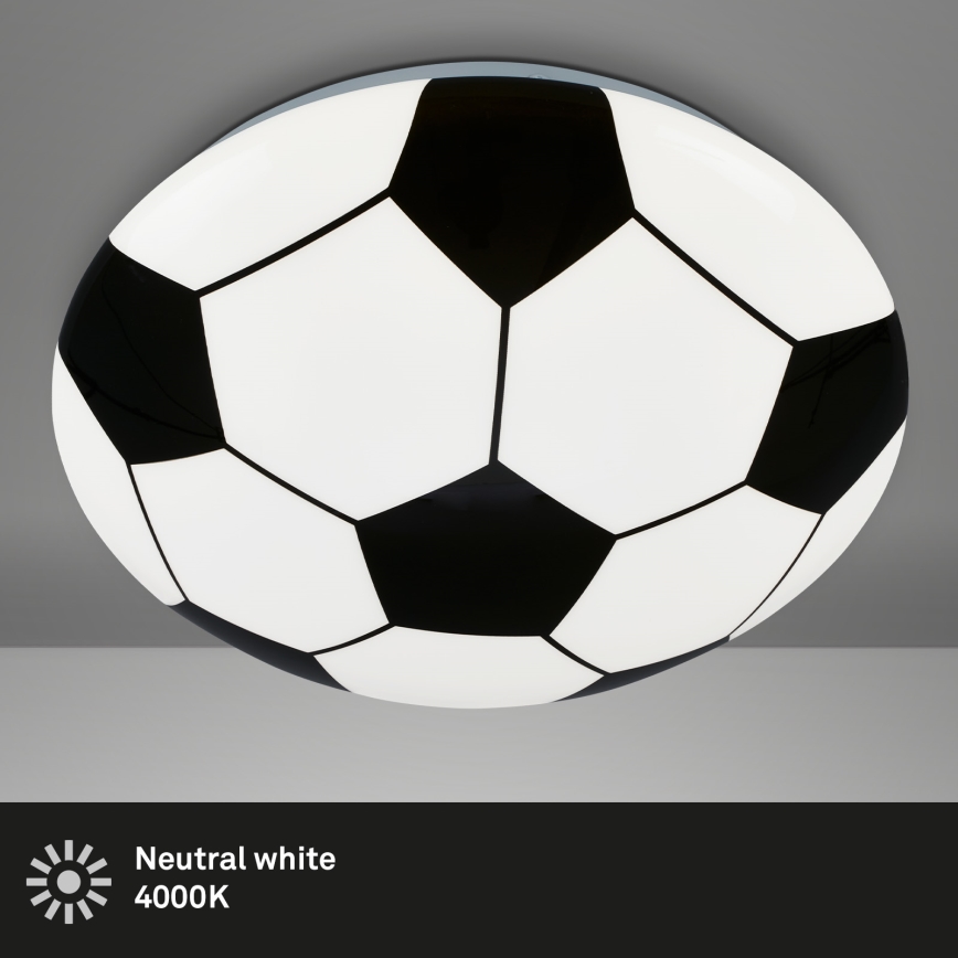 Brilo - Dečije LED plafonsko svetlo FOTBALL LED/12W/230V