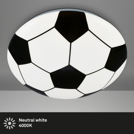 Brilo - LED Dečija plafonjera FOTBALL LED/12W/230V