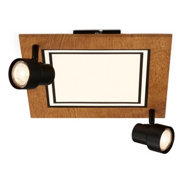 Brilo - LED Plafonjera LED/12W/230V + 2xGU10/9W 3000K