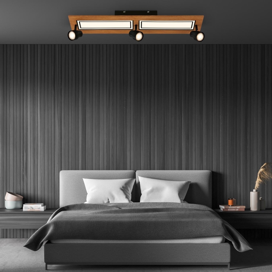 Brilo - LED Plafonjera LED/24W/230V + 3xGU10/9W 3000K