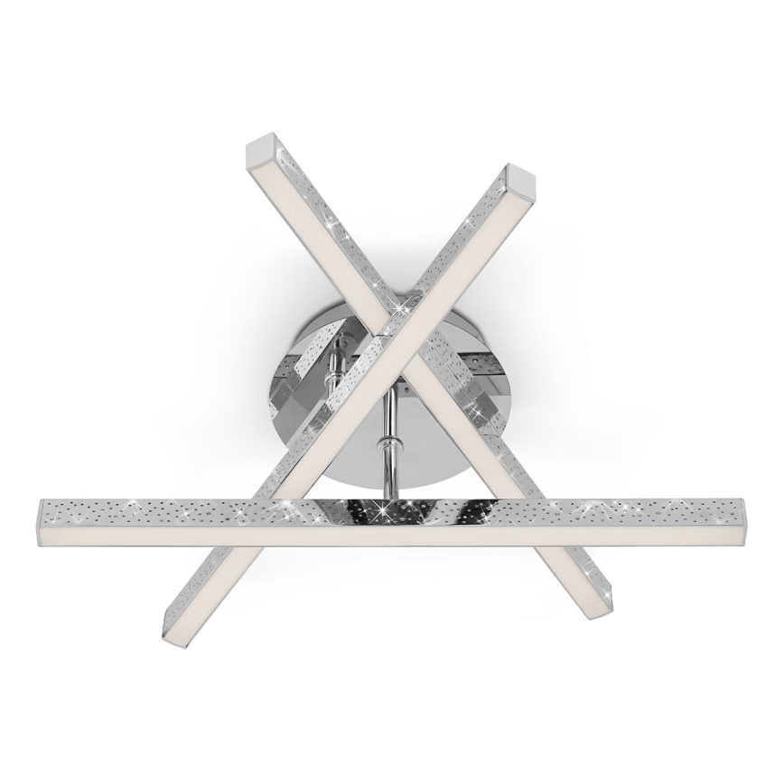 Brilo - LED plafonski luster REY 3xLED/5W/230V sjajni hrom