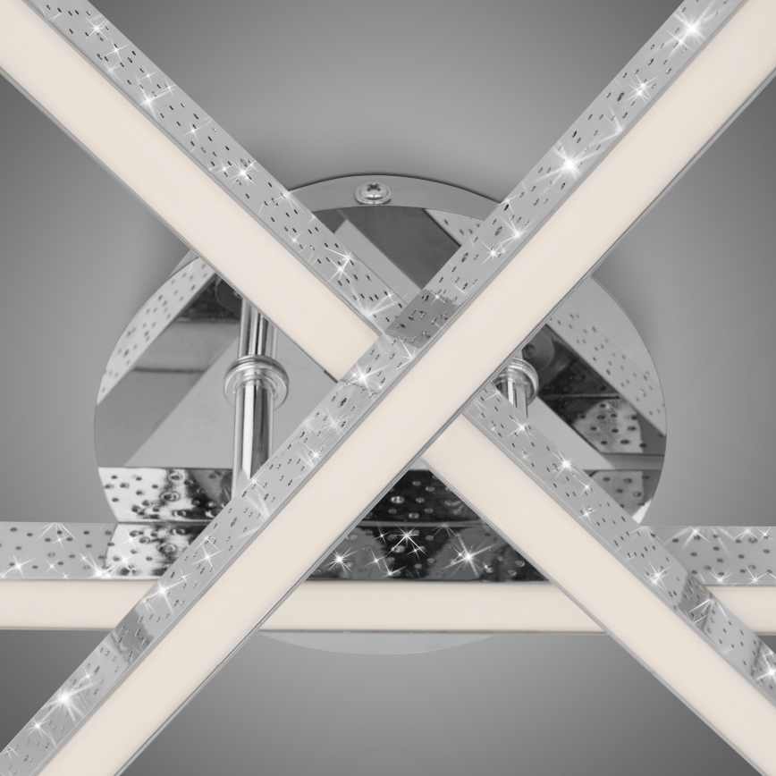 Brilo - LED plafonski luster REY 3xLED/5W/230V sjajni hrom